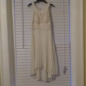 High Low White Dress Size 10